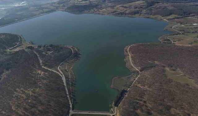 Bolu'da dağlardaki karlar eridi, su seviyesi yüzde 90'a ulaştı