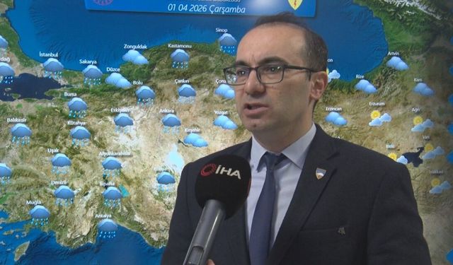 Hava tahmin uzmanı Çelik: 'Hafta sonuna kadar ülkenin tamamında yağışlar bekliyoruz'