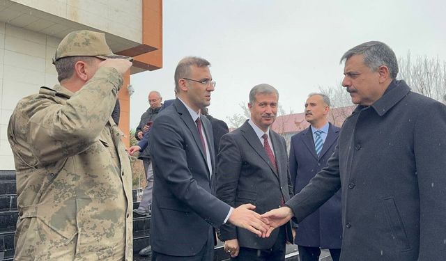 İçişleri Bakanı Mustafa Çiftçi Ağrı'da