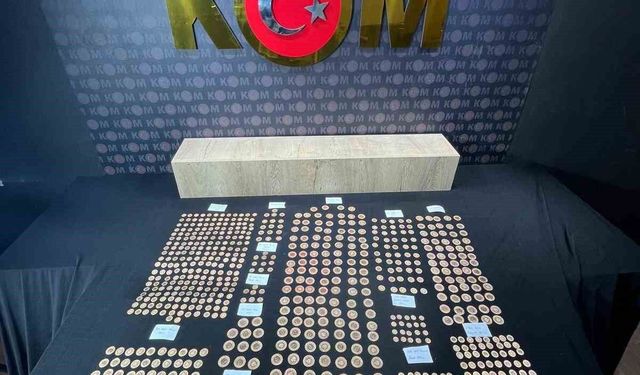 Kahramanmaraş'ta sahte altın operasyonu: 977 parça sahte altın ele geçirildi