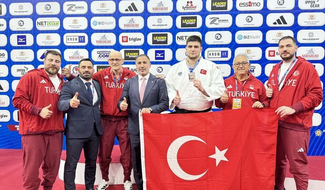 Milli judocu İbrahim Tataroğlu, Avrupa Şampiyonası'nda bronz madalya kazandı