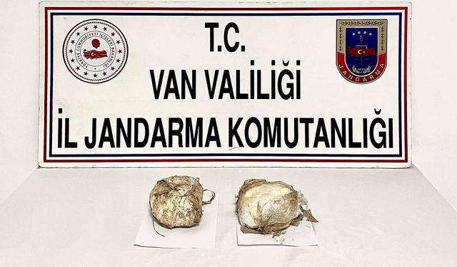 Van'da 5 kilo 350 gram uyuşturucu ele geçirildi