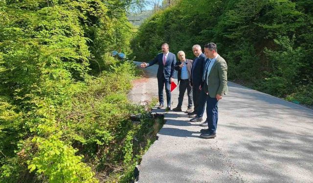 AK Parti heyeti bölgesinde inceleme yaptı