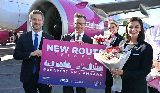Ankara Esenboğa'dan Budapeşte'ye direkt uçuşlar başladı