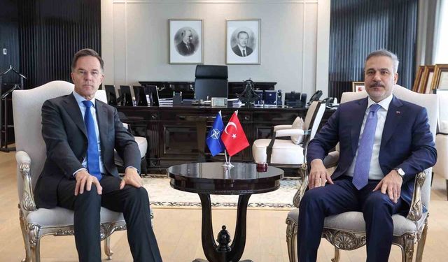Bakan Fidan, NATO Genel Sekreteri Rutte ile görüştü