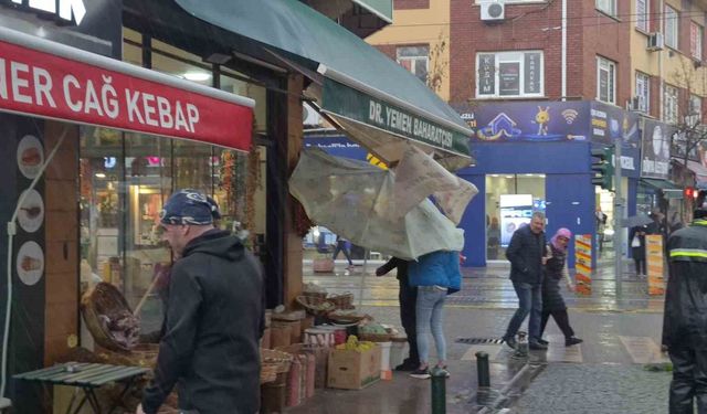Eskişehir'de şiddetli fırtına ve yağış