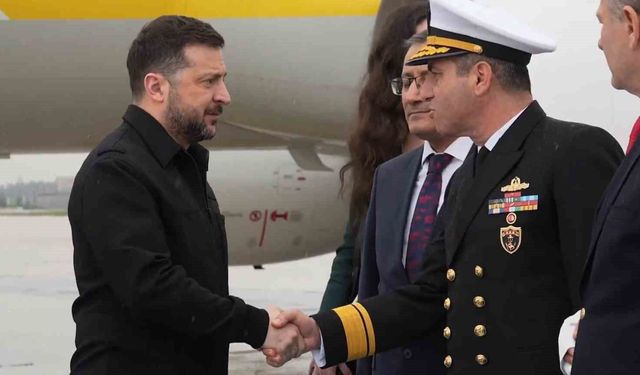Ukrayna Devlet Başkanı Zelenskiy, İstanbul'da