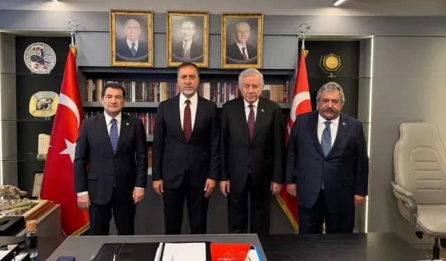 MHP İstanbul İl Başkanlığı'na ziyaret! 'Liderimize yakışır tarzda çalışacağız'
