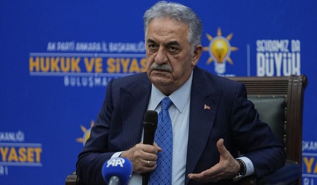 AK Parti Genel Başkan Yardımcısı Yazıcı, 'Hukuk ve Siyaset Buluşmaları' programında konuştu: