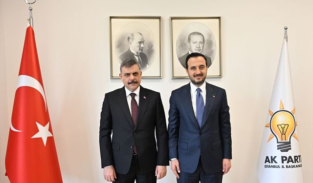İçişleri Bakanı Çiftçi, AK Parti İstanbul İl Başkanlığını ziyaret etti