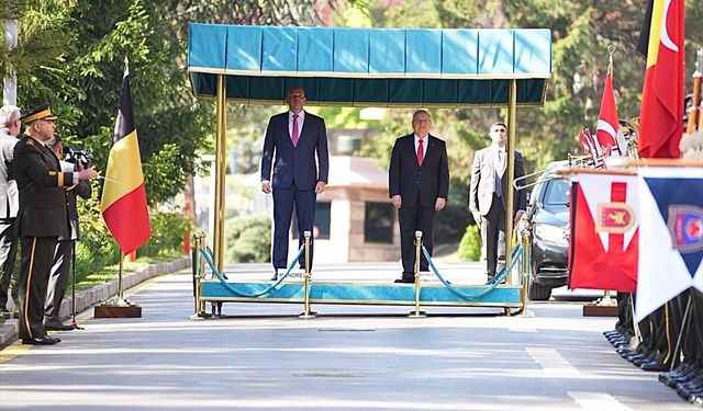 Milli Savunma Bakanı Güler, Belçikalı mevkidaşı Francken ile görüştü