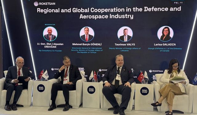 SAHA 2026'da 'Savunma ve Havacılık Sanayisinde Bölgesel ve Küresel İşbirliği' paneli düzenlendi
