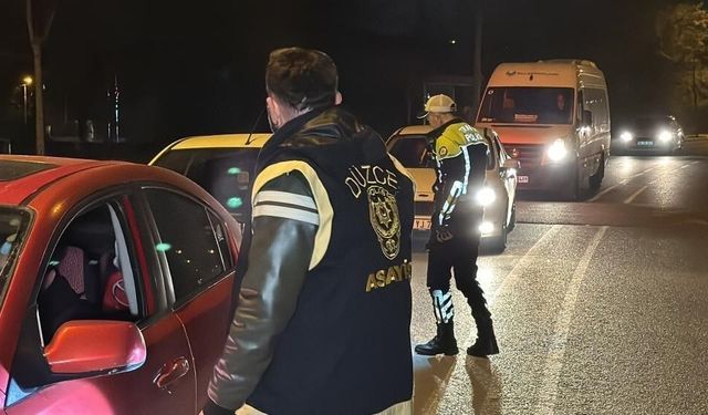 Düzce'de aranan 61 şahıs yakalandı 19 kişi tutuklandı
