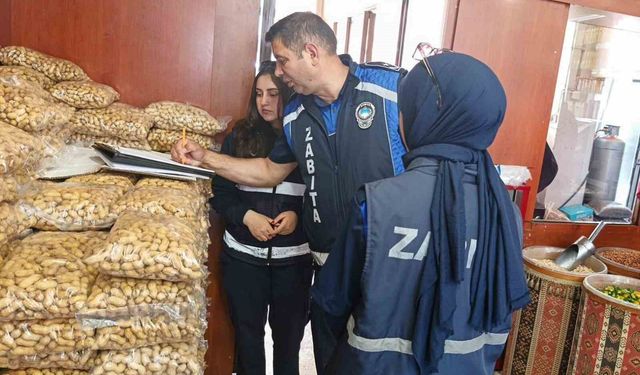 Kurban Bayramı öncesi kuruyemiş işletmelerine denetim