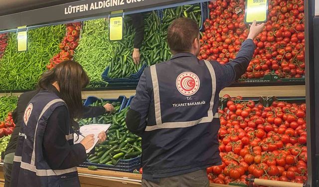 Ticaret Bakanlığı'ndan bayram öncesi marketlerde fiyat ve etiket denetimi