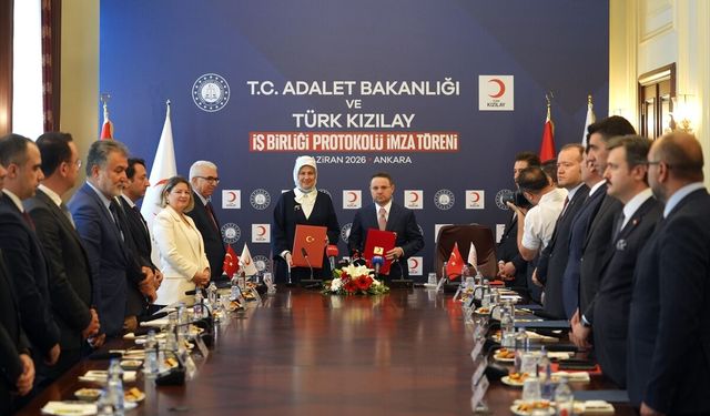 Adalet Bakanlığı, hükümlü ve tutuklular için Türk Kızılay ile işbirliği kapsamını genişletiyor