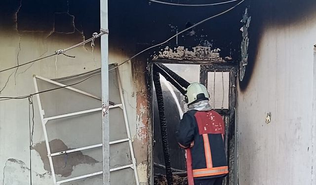 Mardin'de evde çıkan yangında 1 çocuk öldü, 5 kişi yaralandı