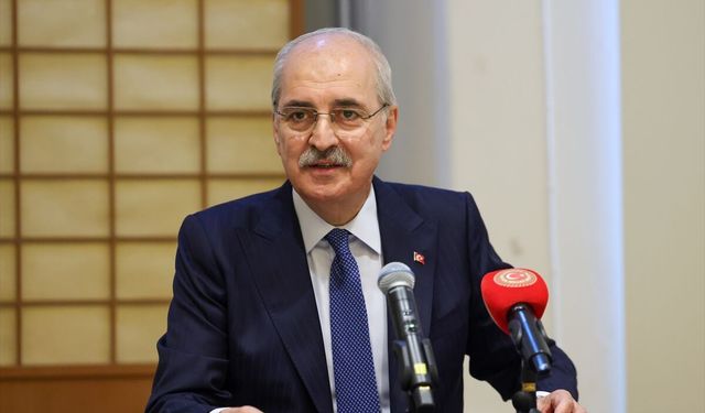 TBMM Başkanı Kurtulmuş, İsveç Uluslararası İlişkiler Enstitüsü'nde konuştu