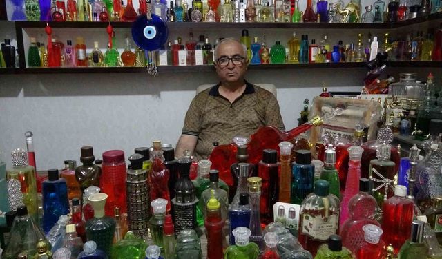 35 yıllık kolonya koleksiyonuna daire parası teklifi: Satmadı, korunmasını istiyor