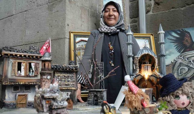 Atıkları sanata dönüştürüyor: Onun gözünde hiçbir şey 'çöp' değil