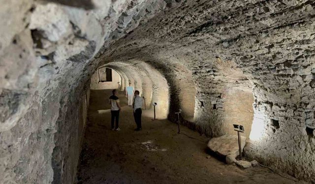 Roma lejyonlarının mühimmatının saklandığı depo tarihe tanıklık ediyor