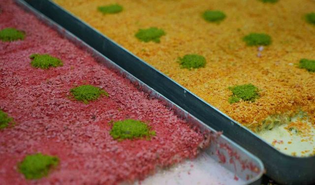 Soğuk baklavanın rakibi soğuk kadayıf yoğun ilgi görüyor