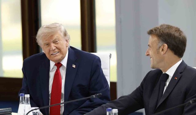 Trump, G7 zirvesinin son gününde toplantıya geç kaldı