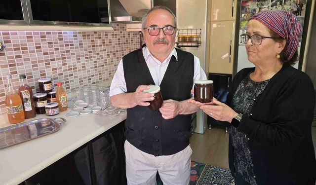 Yozgat'ta kozalağın reçeli ve sirkesinden sonra şimdi de turşusu yapıldı