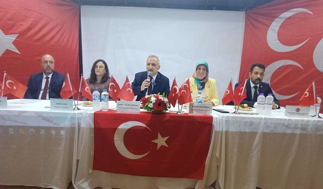 MHP Genel Başkan Yardımcısı Yurdakul: Bizim şahsi hedeflerimiz değil, kutlu ülkülerimiz var