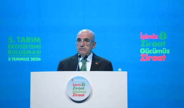 Bakan Şimşek, 'Ziraat Bankası 5. Tarım Ekosistemi Buluşması'nda konuştu: