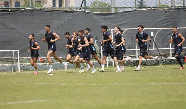 Erzurumspor FK, yeni sezon hazırlıklarının ilk etabını tamamladı