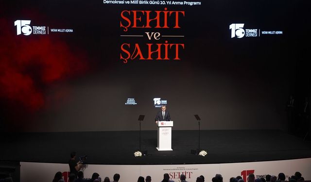 İletişim Başkanı Duran 15 Temmuz Derneğinin 'Şehit ve Şahit' programına katıldı: