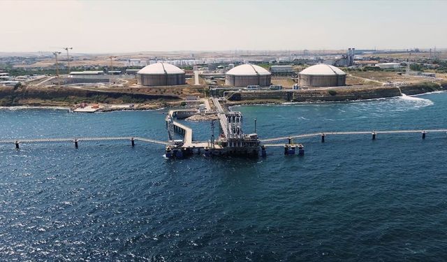 Marmaraereğlisi LNG Terminali'nde depolama kapasitesi artacak