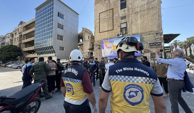 Suriye'nin başkenti Şam'da patlama meydana geldi