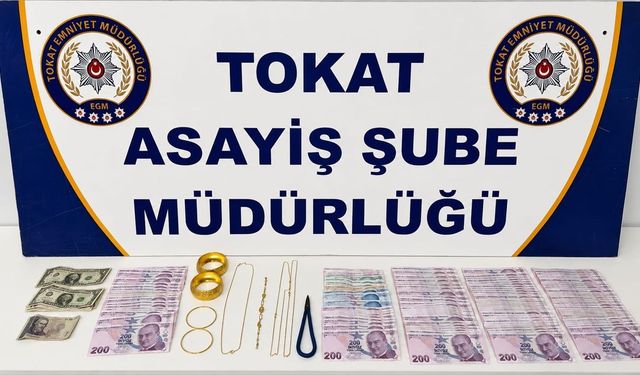 Tokat'ta sahte altın operasyonunda 3 zanlı yakalandı