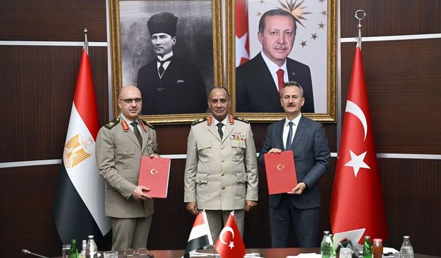 Türkiye ile Mısır arasında savunma sanayisi alanında niyet mektubu imzalandı