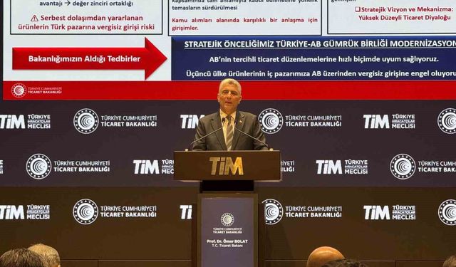 Bakan Bolat: 'Haziran'da ihracat yüzde 21,9 artarak tüm zamanların en yüksek Haziran rekoru kırıldı'