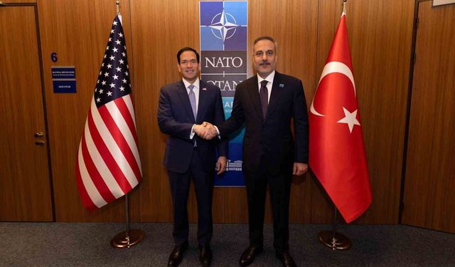 Bakan Fidan, ABD Dışişleri Bakanı Rubio ile görüştü