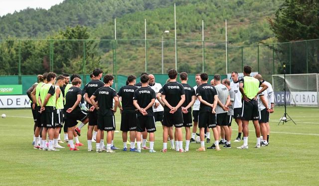 Beşiktaş'ta Midtjylland maçı hazırlıkları başladı