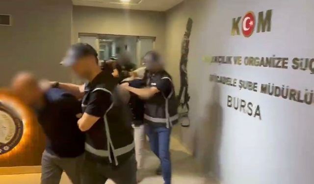 Bursa'da vatandaşın canını bezdirmişlerdi...Şafak operasyonu ile yakalandılar