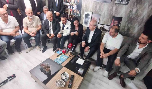 CHP Genel Başkanı Kılıçdaroğlu, Ankara'da esnafı ziyaret etti