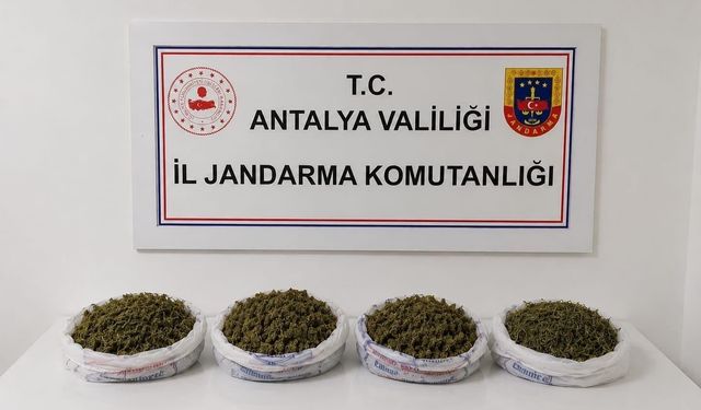 Evde yapılan aramada 1 kilo 979 gram kubar esrar ele geçirildi