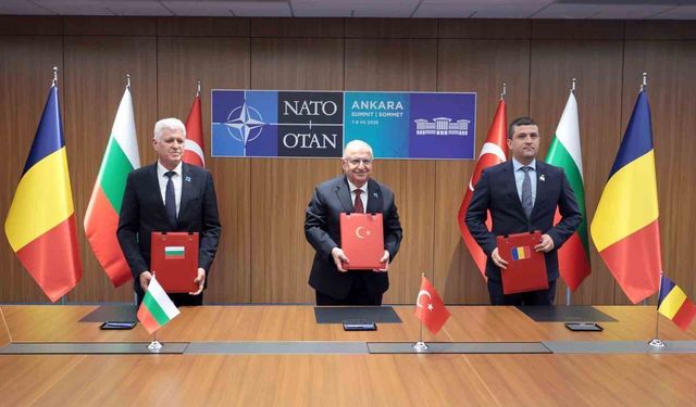 Türkiye, Romanya ve Bulgaristan arasında Karadeniz ile ilgili anlaşma imzalandı