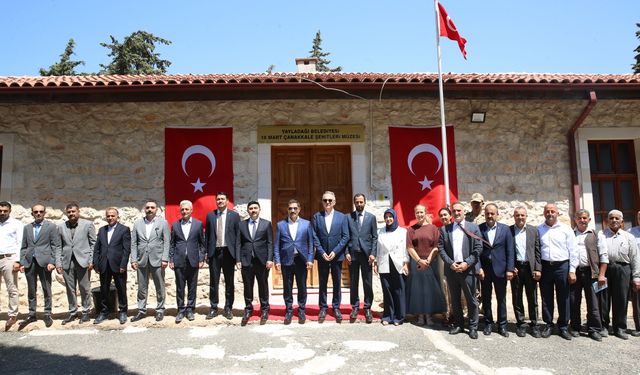 Kültür ve Turizm Bakan Yardımcısı Gökhan Yazgı Hatay'da kütüphane açılışına katıldı
