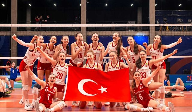 Voleybol: 17 Yaş Altı Kadınlar Dünya Şampiyonası: Şili: 0 - Türkiye: 3 - Milli takım, son 16 turuna yükseldi