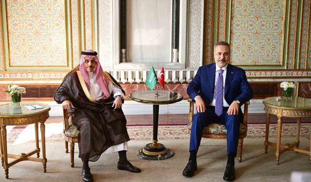 Dışişleri Bakanı Hakan Fidan, Suudi Arabistan Dışişleri Bakanı Faysal bin Ferhan Al Suud ile görüştü