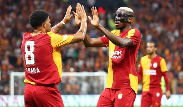 Galatasaray, son 10 sezonun ilk hafta maçlarında 8 kez kazandı