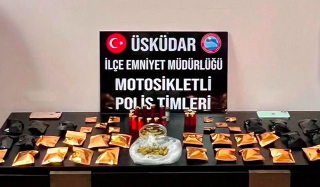Üsküdar'da uyuşturucu operasyonu: 637 gram marihuana ele geçirildi