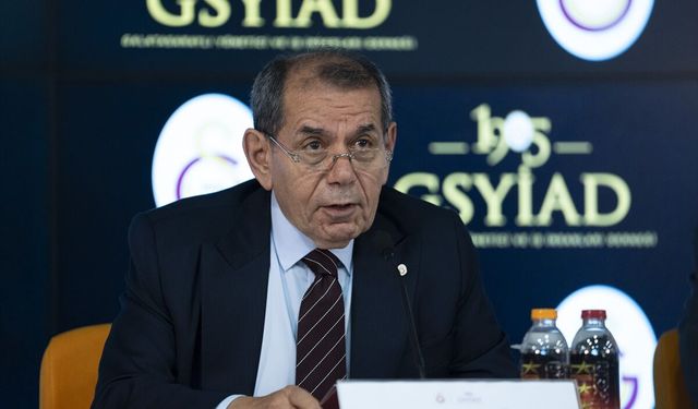Galatasaray Kulübü Başkanı Dursun Özbek'ten gündeme dair açıklamalar: