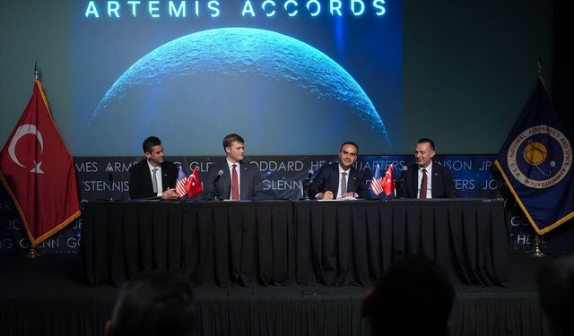 Türkiye, uluslararası uzay işbirliği programı Artemis Anlaşmaları'na imza attı